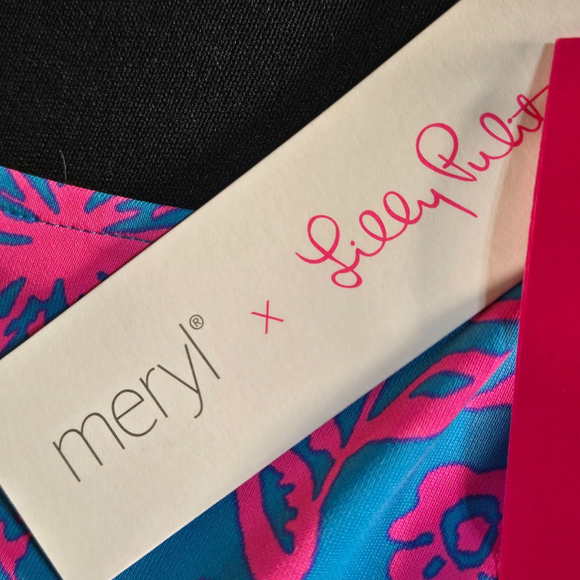 Lilly Pulitzer Braedyn UPF 50+ Midi Dress Large NWT Aura Pink Leaf an Impression - Picture 7 of 11